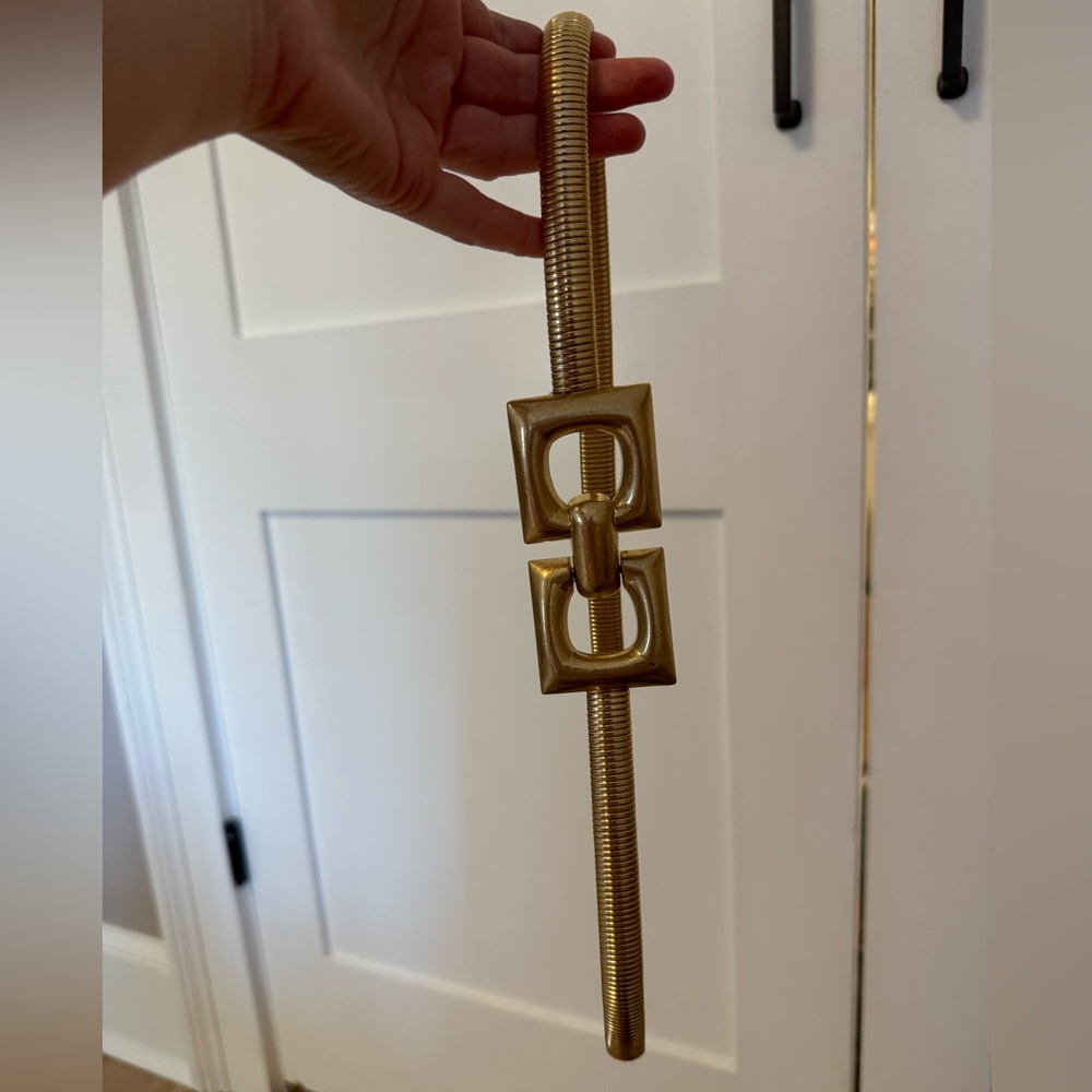 Zara gold belt